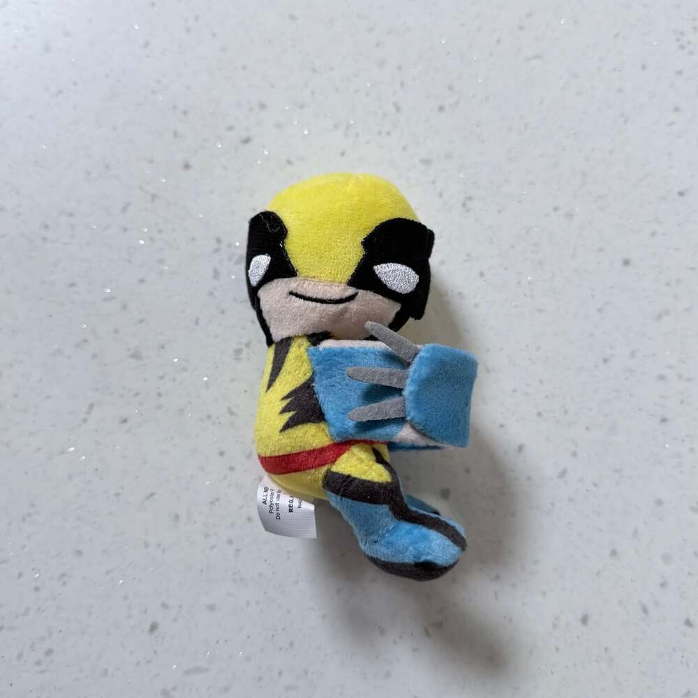 Marvel Cutie Cuff Wolverine Slap Band Plush Toy